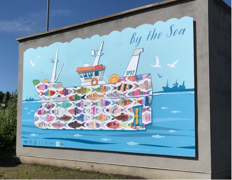 By the Sea mural. Image credit: Stromness Museum