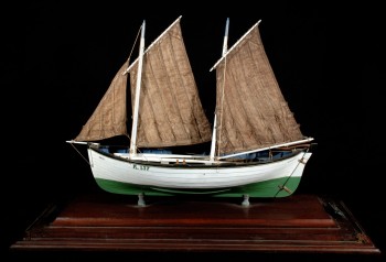 Model boat. Image © Stromness Museum.